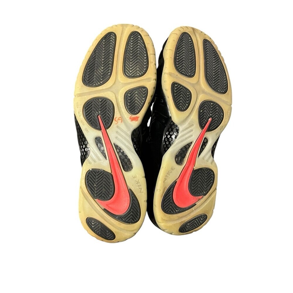 NIKE 2014 AIR FOAMPOSITE 616750-001 YEE ZY GLOW IN THE DARK FLIGHTPOSITE Size 13 image 6